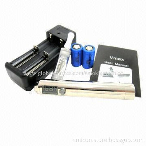 Electronic Cigarette Starter Kit, Vmax Mod with OLED Display Screen